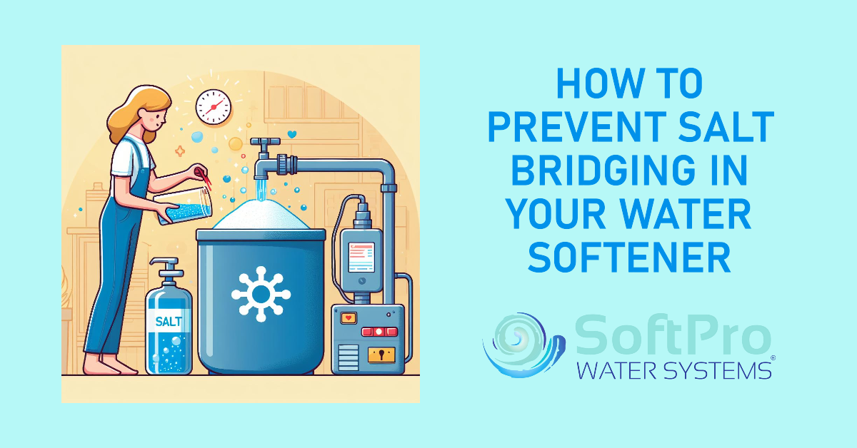 an image showing How to Prevent Salt Bridging in Your Water Softener