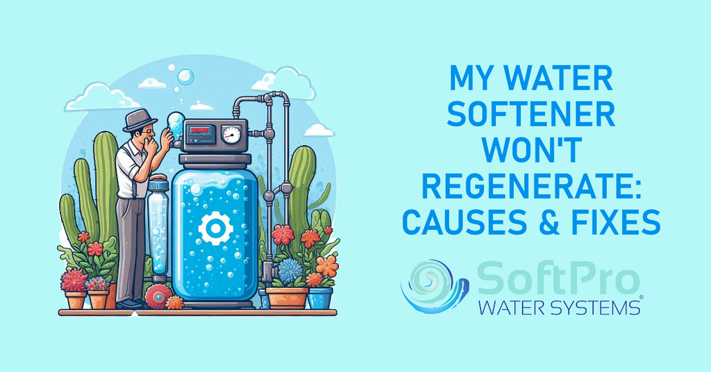 My Water Softener Won't Regenerate: Causes & Fixes