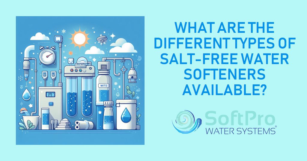 What Are the Different Types of Salt-free Water Softeners Available?