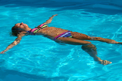 Woman Swimming