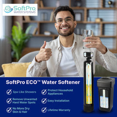 SoftPro ECO™ Top Water Softener for City Water Benefits