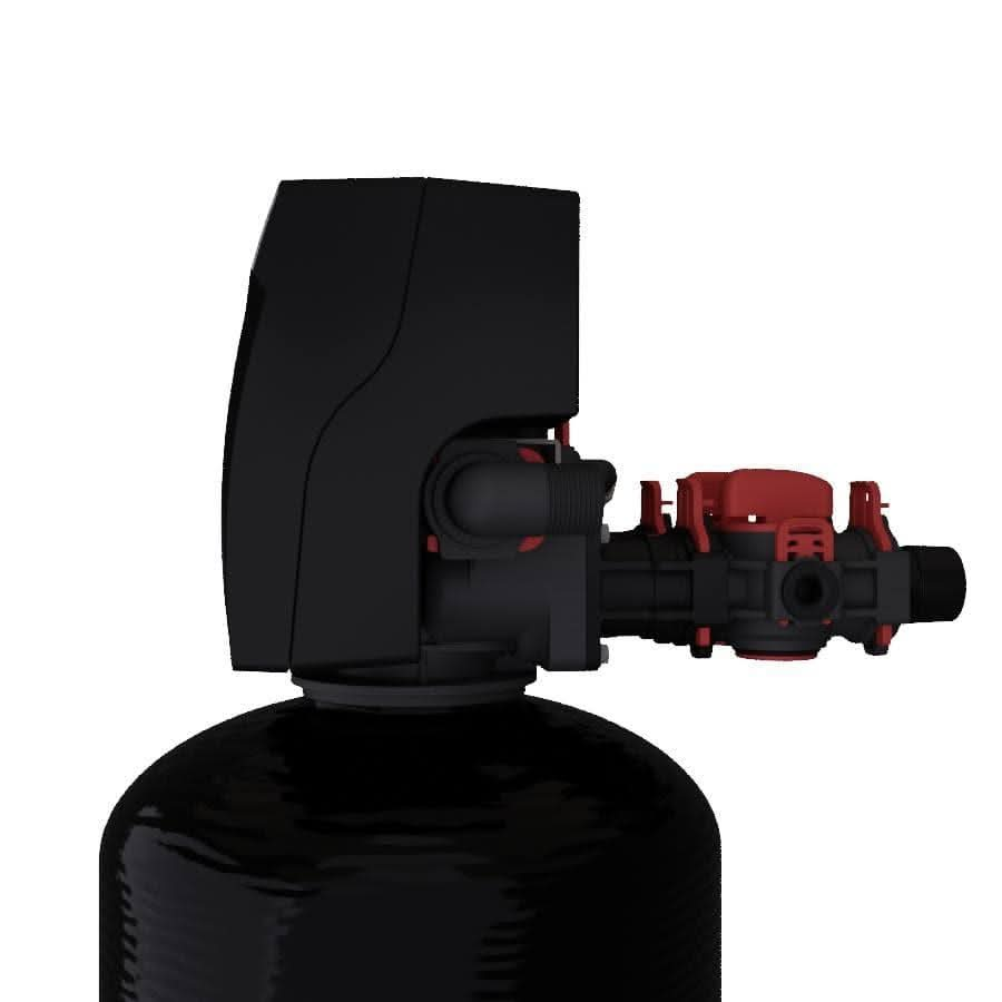 SoftPro AIO Iron Master Water Filter Side View Valve